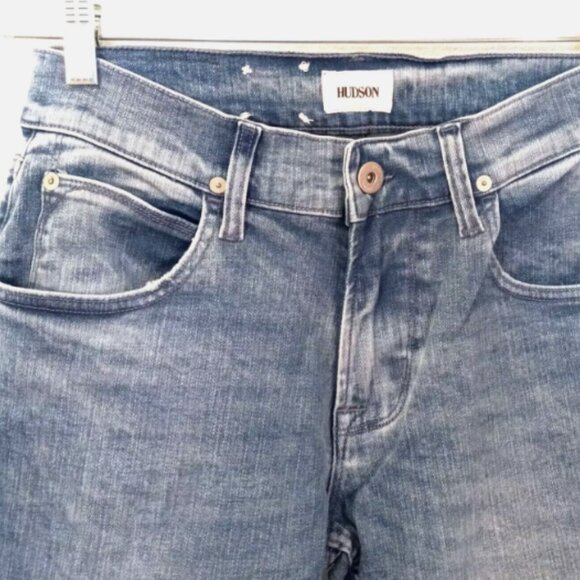 HUDSON Men's Jeans Size 30X34 Blake Slim Fit Straight Blue Jeans Classic Casual - Picture 5 of 11